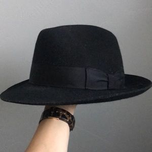 Men’s Black Fedora
